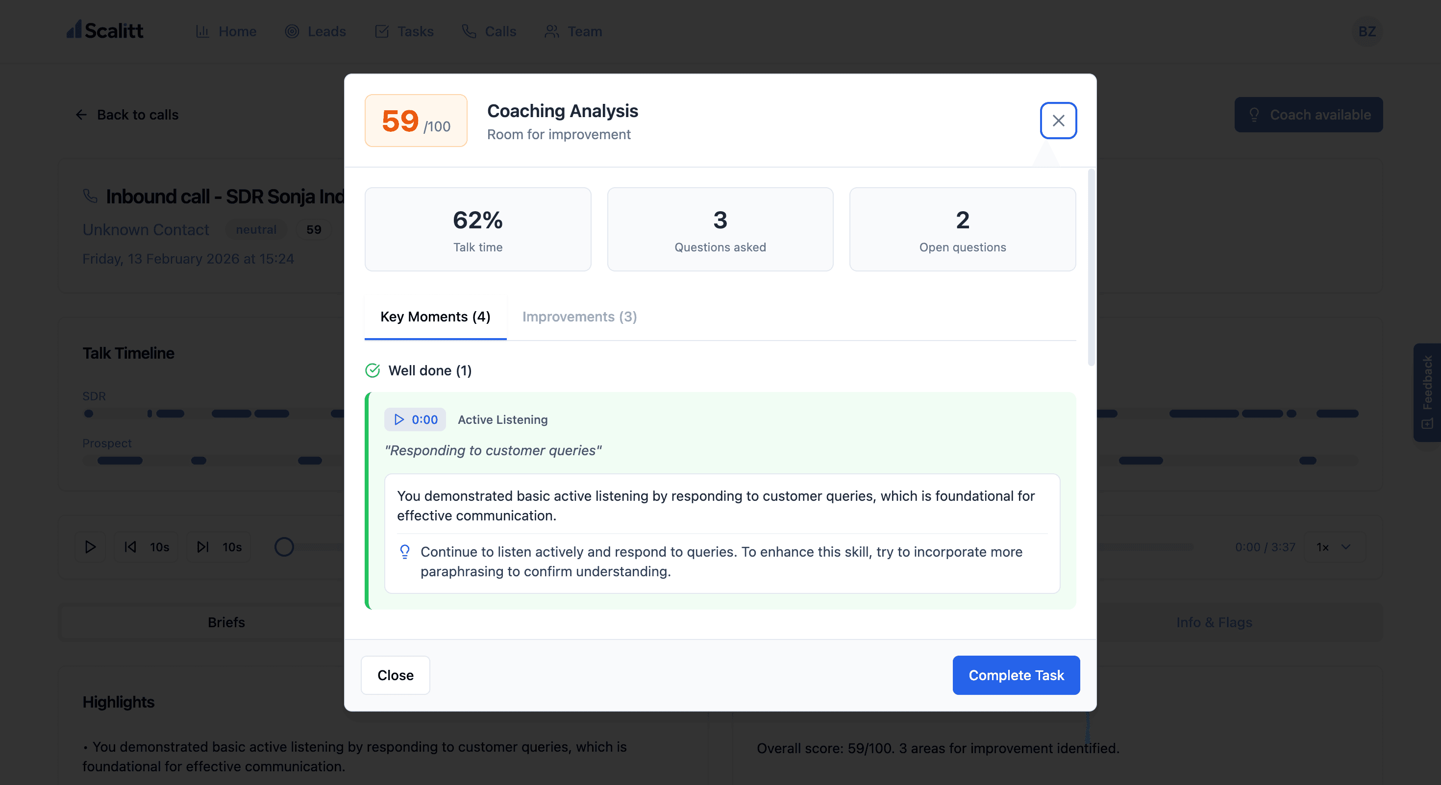 Sales Coaching